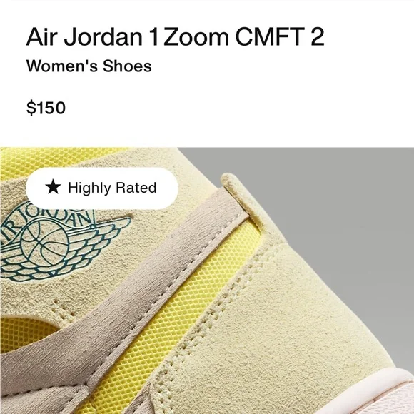 Nike Air Jordan 1 Zoom CMFT 2 - Picture 6 of 6